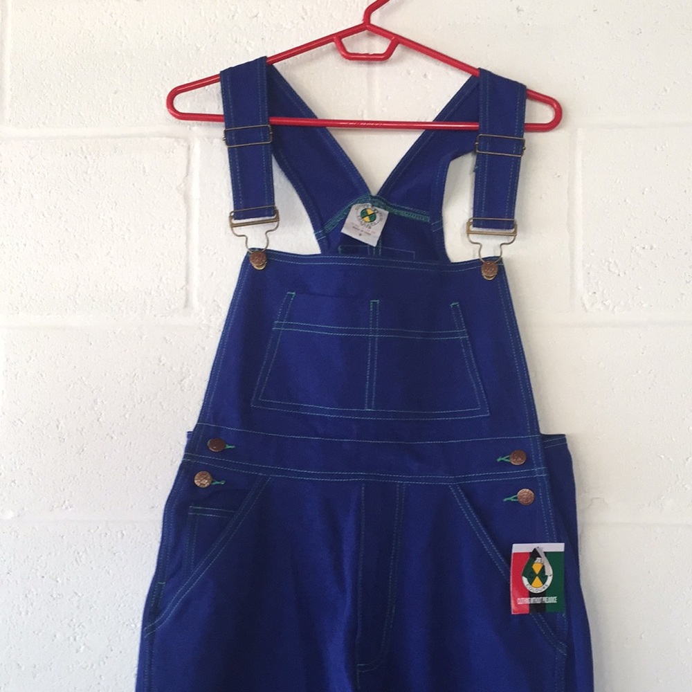 NWT Cross Colors Men’s Small Denim Overalls